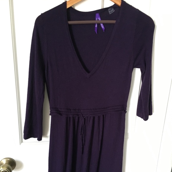 Seraphine Merino Wool Blend maternity dress - Picture 2 of 2
